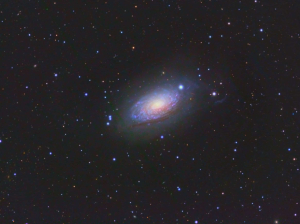Telescope: TEC-140 APO, FL 980mm f/7 Camera: ATIK 460ex Mount: TTS-160 Panther with rOTAtor Exposure: L: 27x300s, RGB: 5x300s Taken by: Niels Haagh