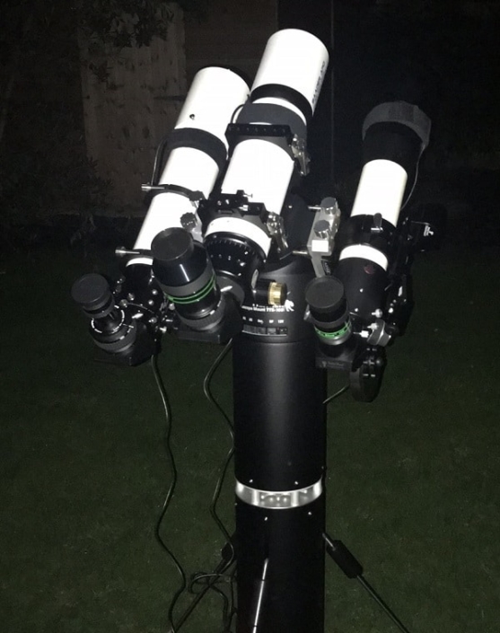 more telescopes in parallel