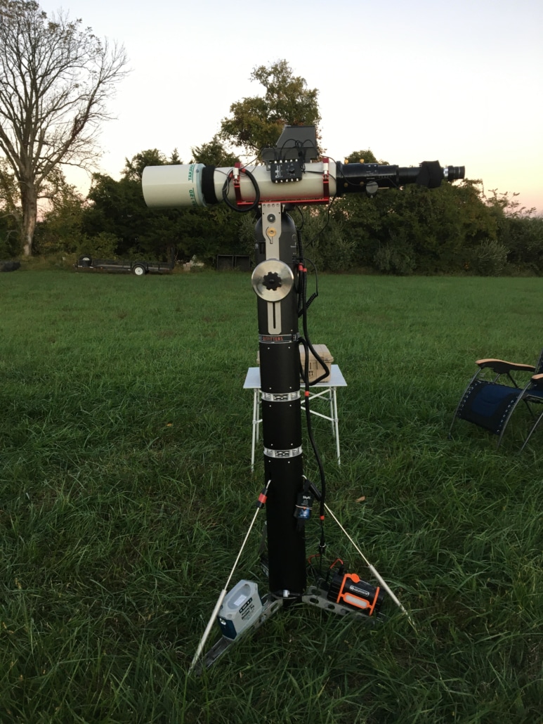 steven_image_3 Steve's full TTS-160 Panther Telescope Mount Setup