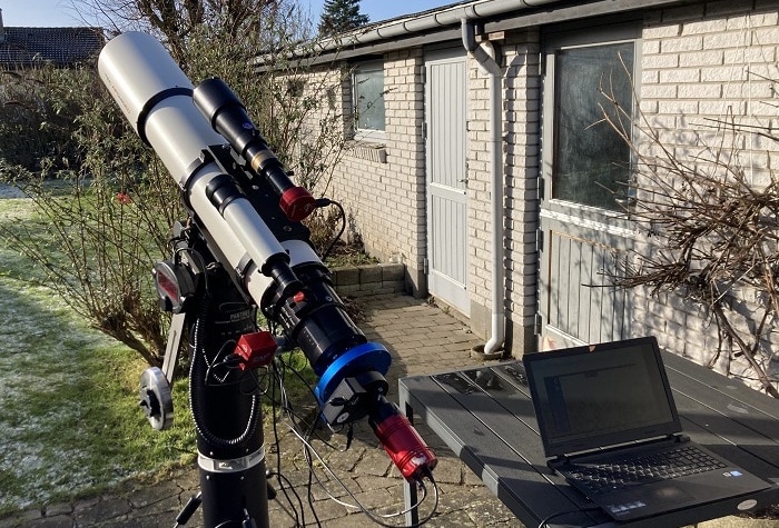 Automated astrophotography with Alt-Az telescope mounts - featured