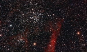 Telescope: TEC-140, Camera: Canon EOS 1100D / Rebel T3 / Kiss X50, Filters: Astronomik CLS, Mount: TTS-160 Panther, Taken by: Niels Haagh