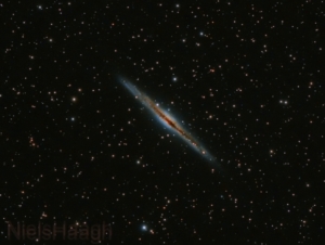Telescope: TEC-140 APO, Camera: Canon 1100DA, Mount: TTS-160 Panther with rOTAtor, Taken by: Niels Haagh