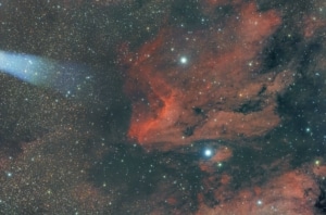 Telescope: Askar FRA600, Camera: Atik Horizon Mono, ZWO ASI071MC Pro, Filters: Baader H-alpha 7nm 2”, Optolong L-Pro 2”, Mount: TTS-160 Panther with rOTAtor, Taken by: Niels Haagh and Niels V.