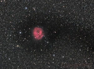 Telescope: Tele Vue NP127is, Camera: ZWO ASI1600mm, Mount: TTS-160 Panther with rOTAtor, Taken by: Niels V.