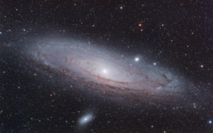 Telescope: TEC-140 APO, Camera: Canon 5DA, Mount: TTS-160 Panther with rOTAtor, Taken by: Niels Haagh