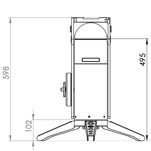 TTS-160 Panther Mini-pier sketch