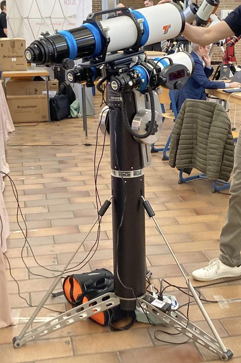 TTS-160 at the Astronomy and Technology Fair 2:3